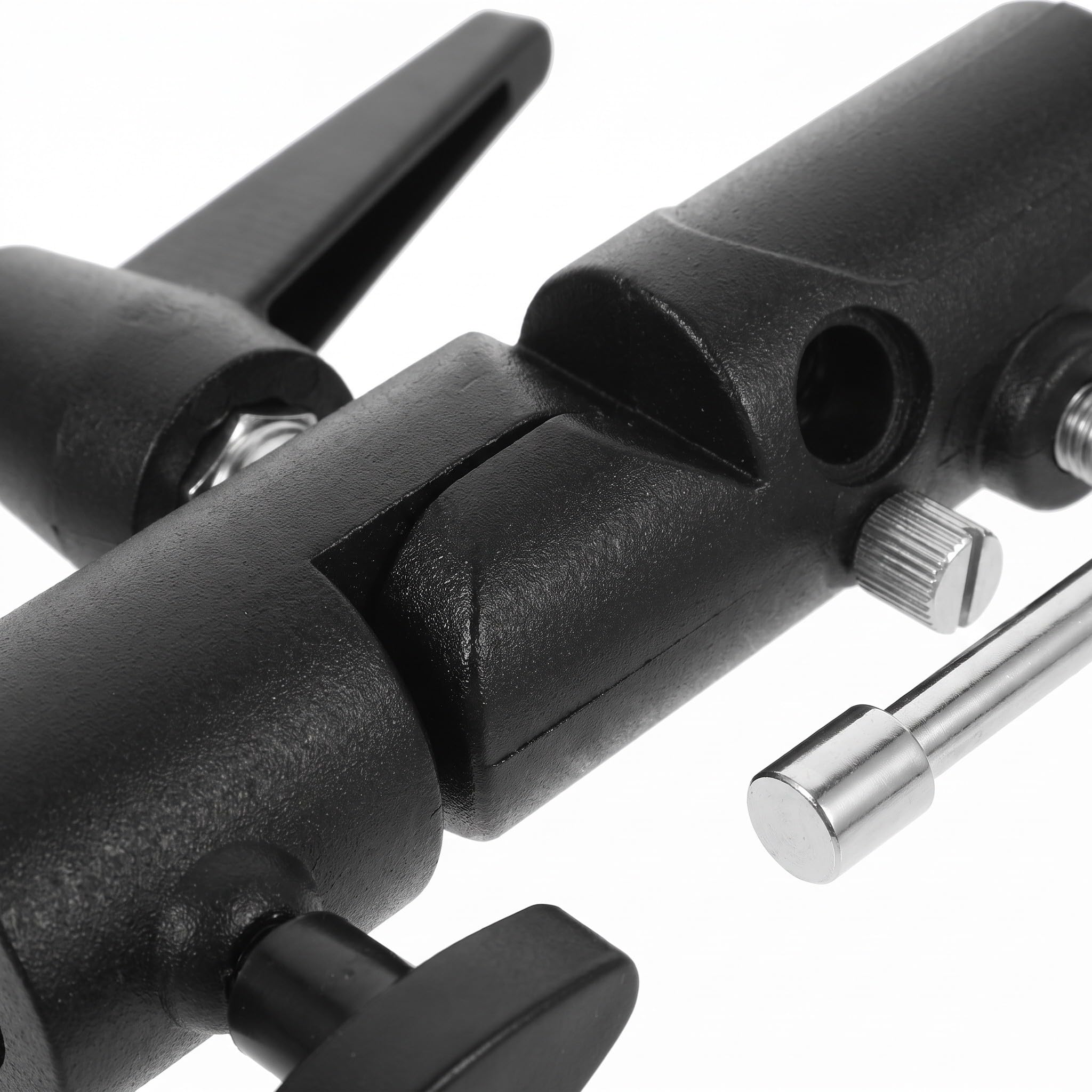 2 supporti per flash da fotocamera, design girevole a 160°