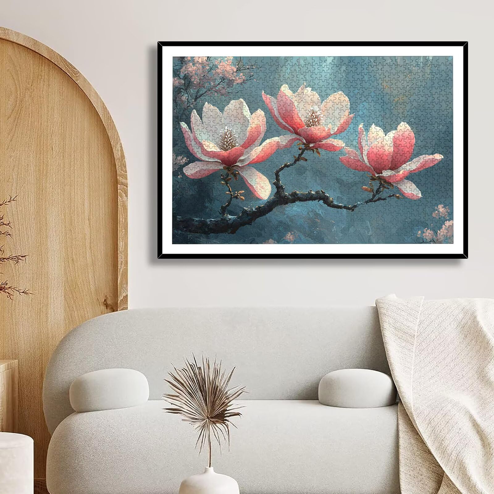 Puzzle 2000 Pezzi Fiore, Puzzle Paesaggio 2000 Pezzi Arte per Adulti e Bambini, Misura: 99.5x70.5 cm, Puzzles Legno per Adulti con Squisita Scatola di Imballaggio, Regalo Donna, Regalo Uomo, -9163