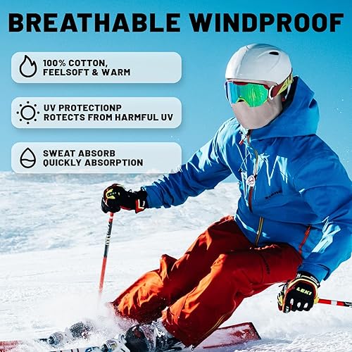 Miniatura 5 de FR Pasamontañas de soldadura 100% algodón máscara de cara completa HRC2 protector de cuello arco flash cabeza cubierta