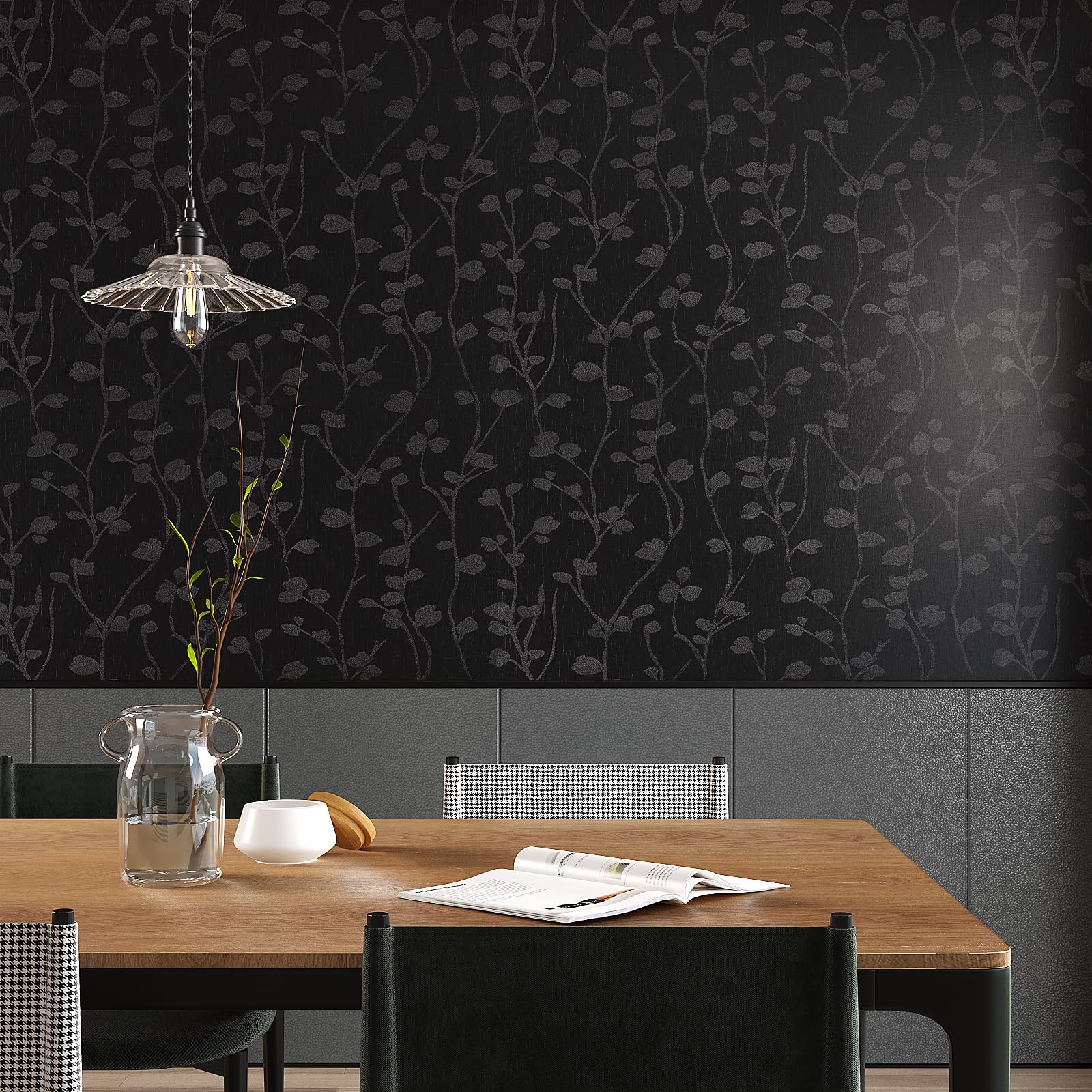 Carta Adesiva Nera Lucida 40x300cm - Pellicola Autoadesiva Per Mobili, Lavabile - Foto 3