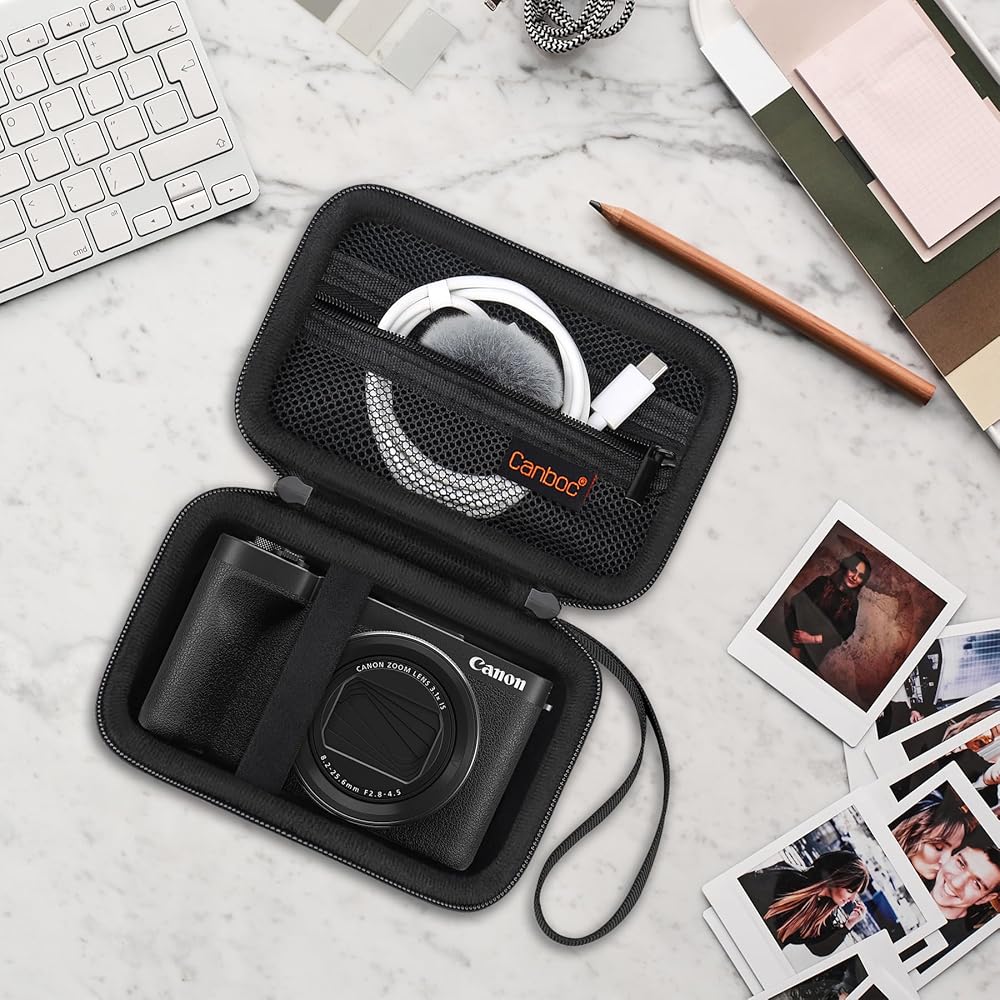 Amazon.com : Canboc Carrying Case for Canon PowerShot V1