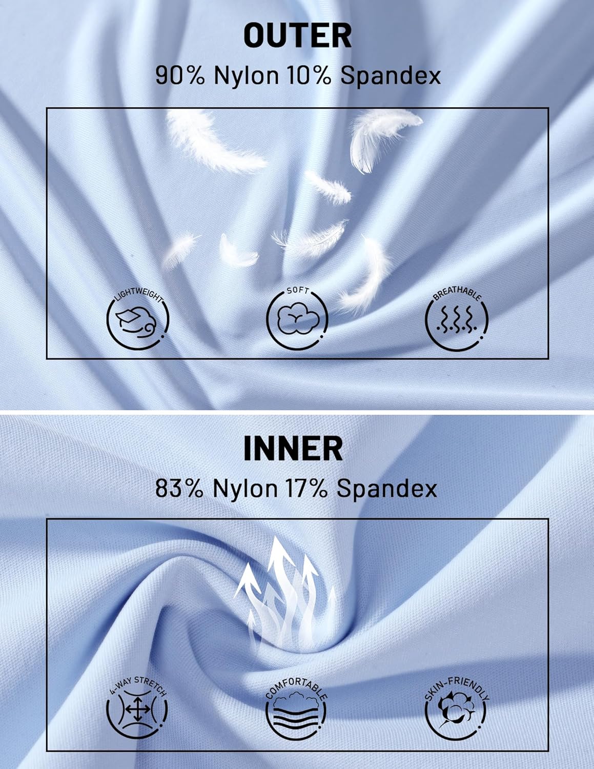 MIER Tennis Skirt for Women Pleated Golf Skirts with Shorts Pocket High Waisted Flowy Athletic Skort for Workout Pickleball - Image 5