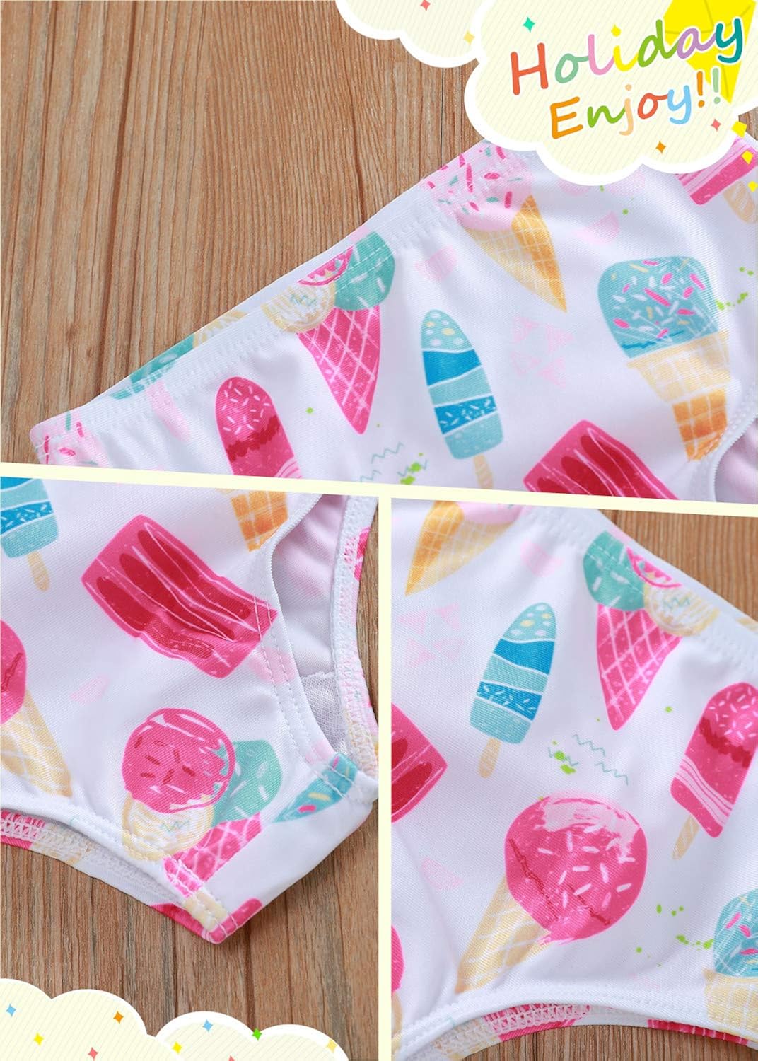 LXXIASHI 2PCS Newborn Infant Baby Girl Tassels Halter Top + Floral Bottom Swimsuits Set Bikini Bathing Suit: Clothing, Shoes & Jewelry