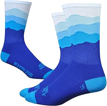 Defeet - Ridge Supply 6" Aireator - Skyline Original Edition - Blue, L (EU 43-45.5) (Women 11-13) (Men 9,5-11,5)