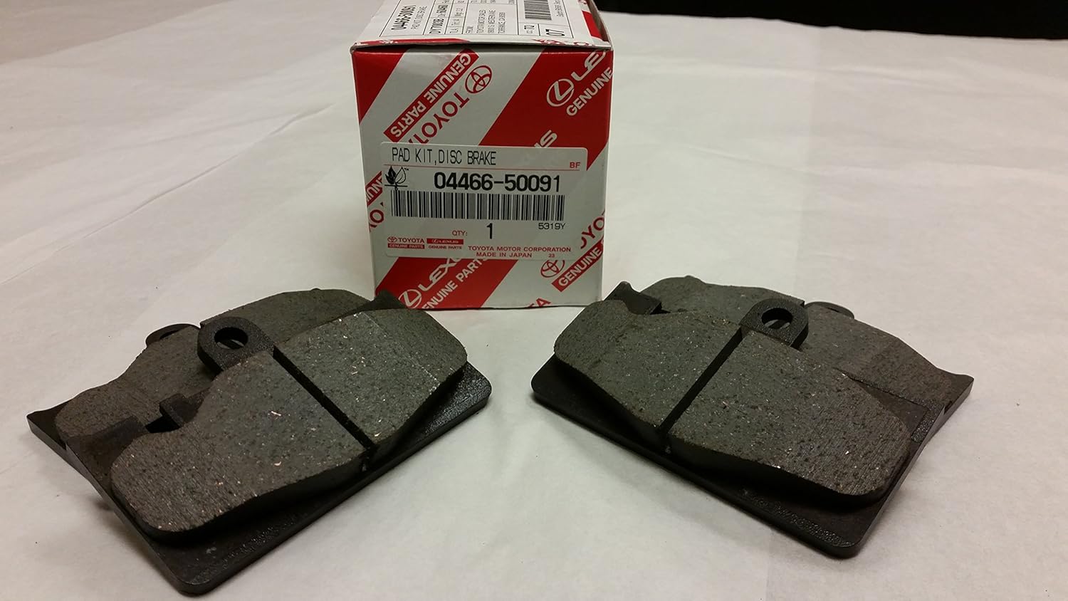 Lexus 04466-50091, Disc Brake Pad