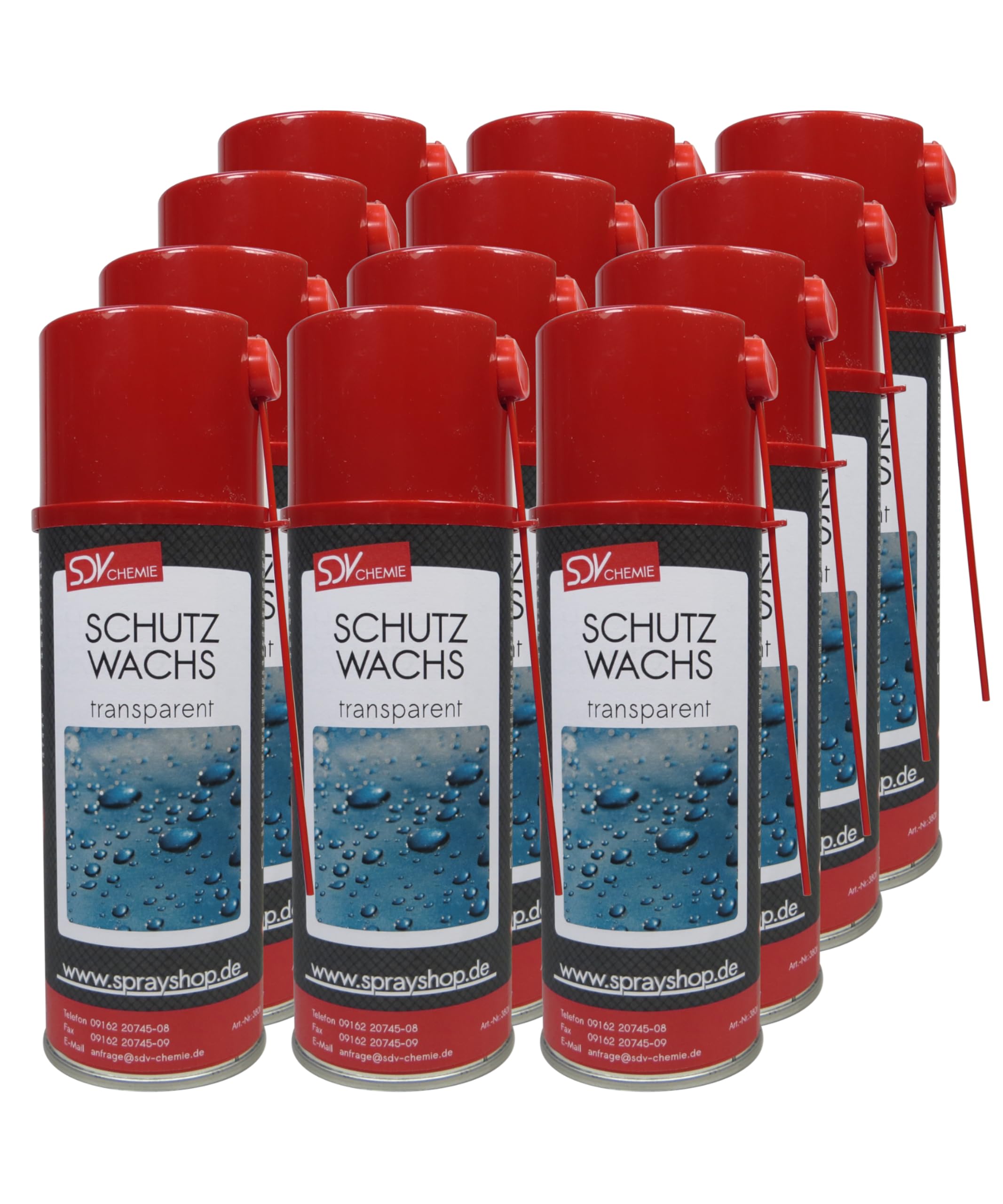 SDV Chemie Schutzwachs 12x 400ml transparent milchig