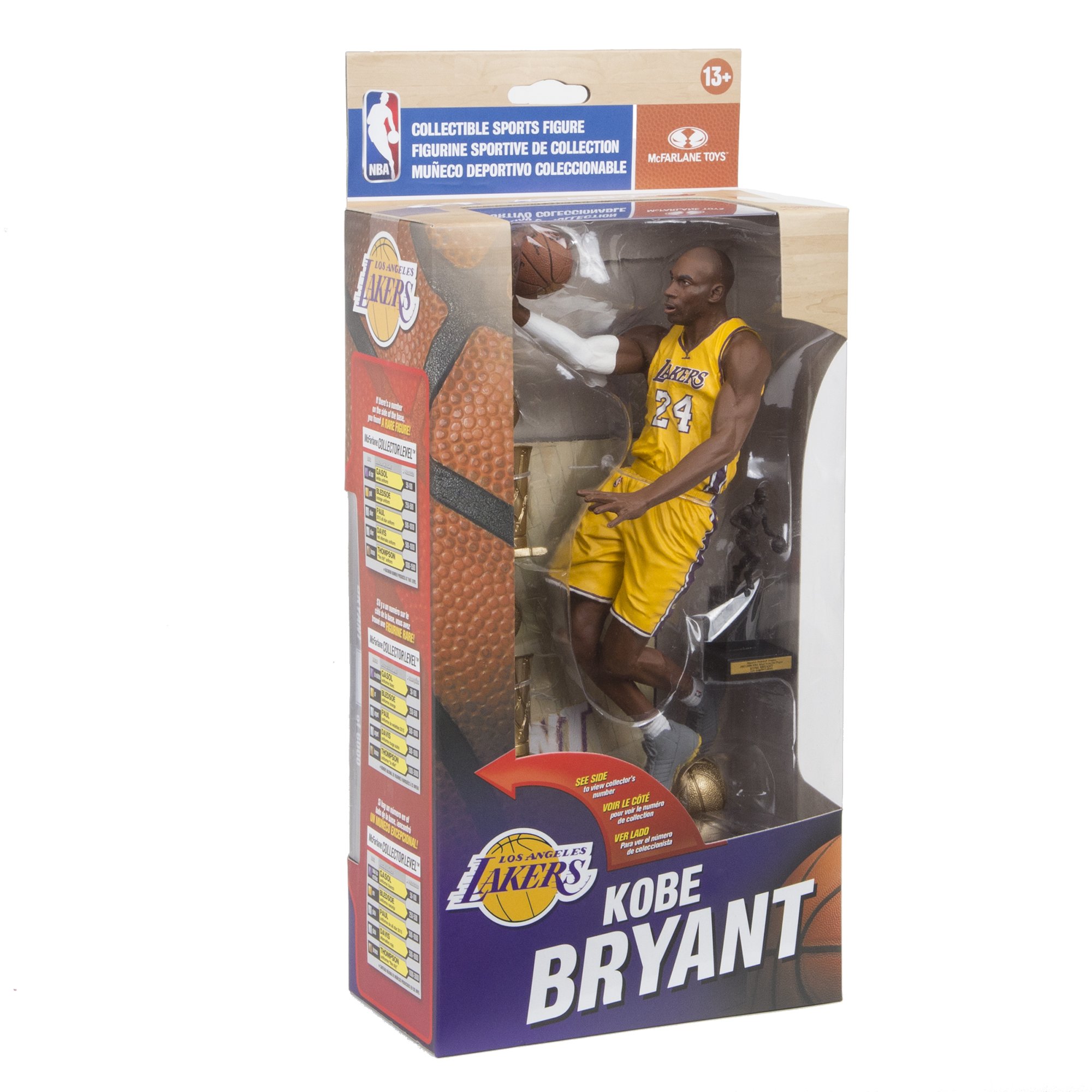 Amazon.com: McFarlane Toys NBA Kobe Bryant Los Angeles Lakers