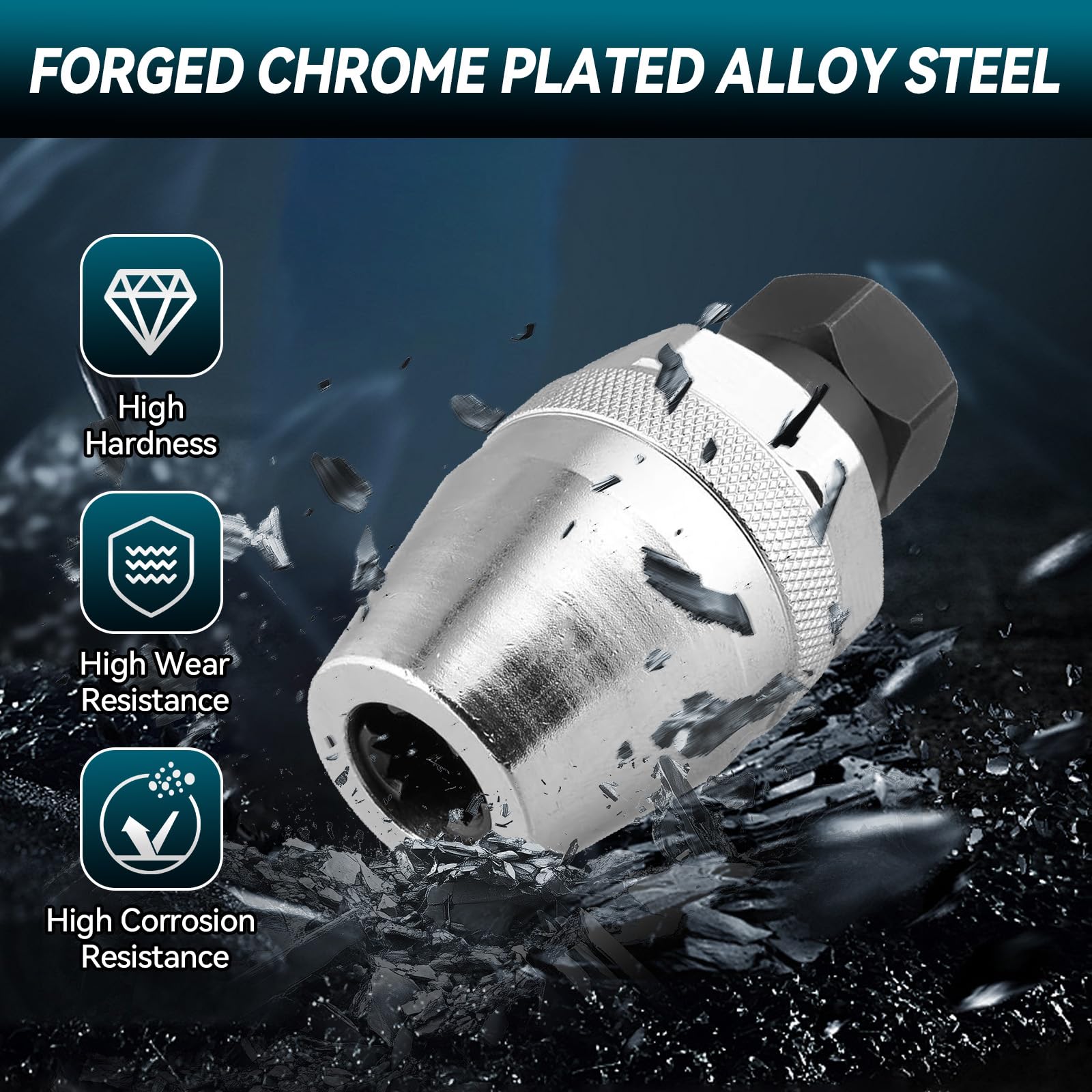 kikko 吉光窯 Broken Studs LCGP Damaged Bolt and Stud Extractor Tool, Grips and Removes