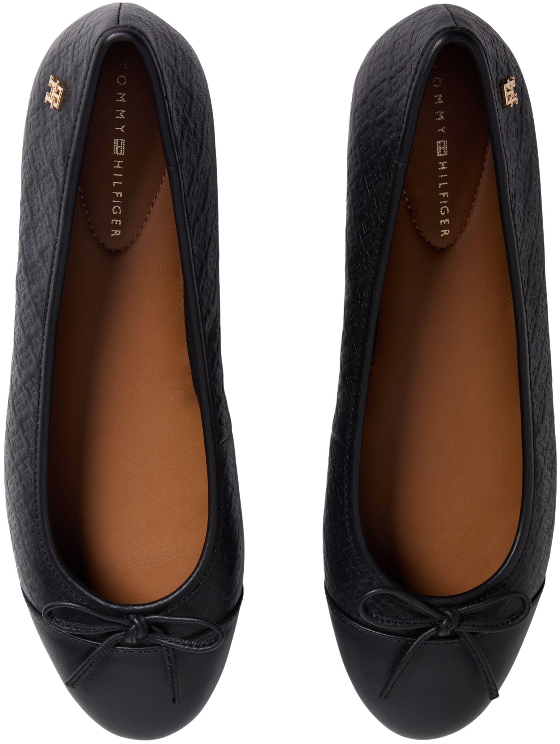 Tommy Hilfiger Damen Th Monogram Ballerina Fw0fw09468Ballerinas