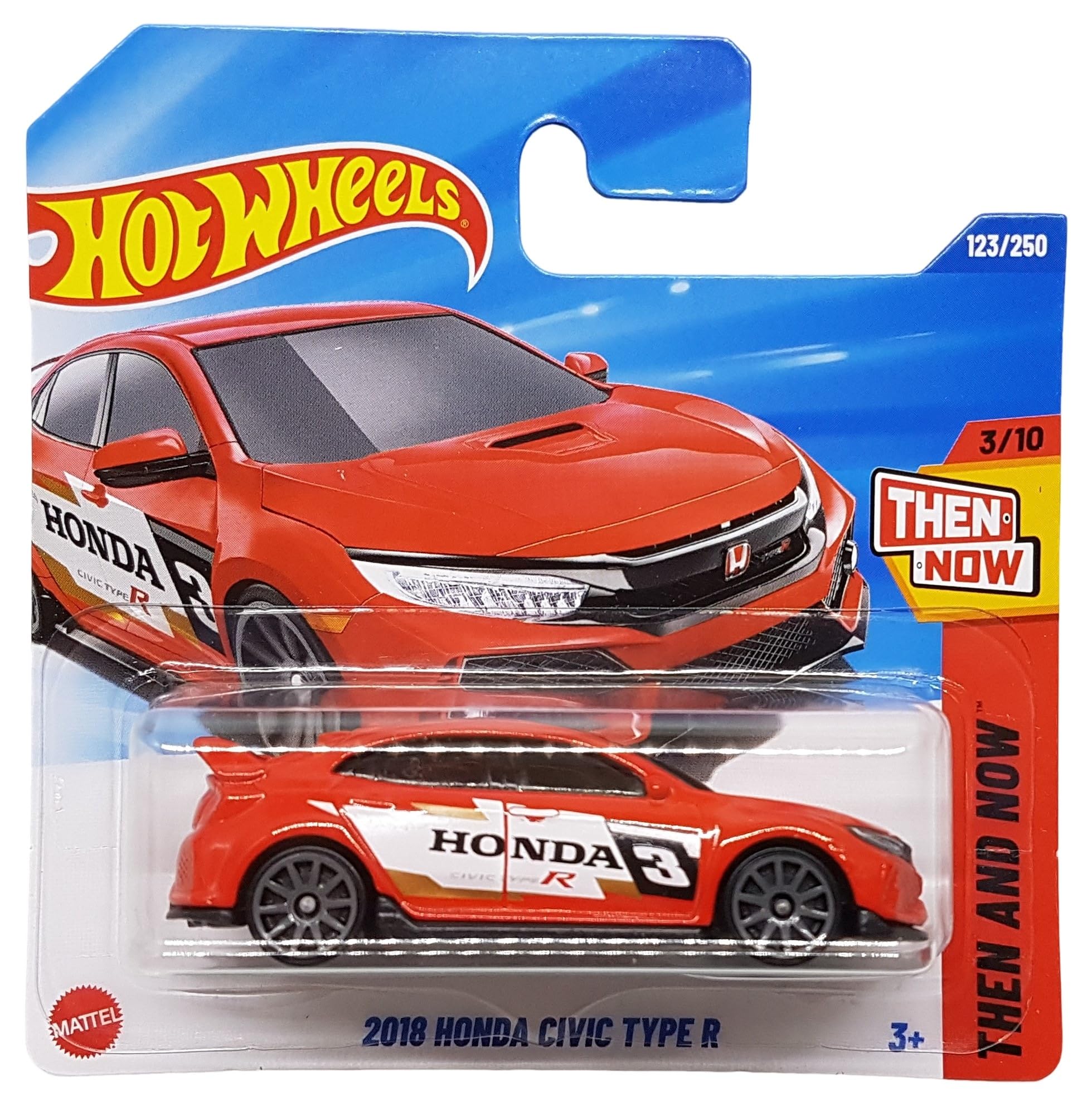 Hot Wheels - 2018 Honda Civic Type R - Then and Now 3/10 - HYY64