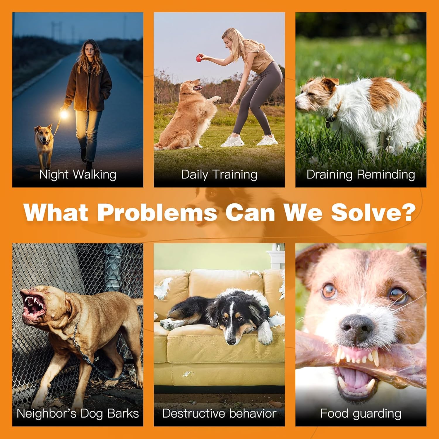 Dog Barking Deterrent Devices, Ultrasonic Anti Barking Device for Dogs, 50FT Range Dog Bark Control, Portable Safe & Humane Stop Dog Barking, Indoor Outdoor Dog Training & Behavior Aids - Image 4