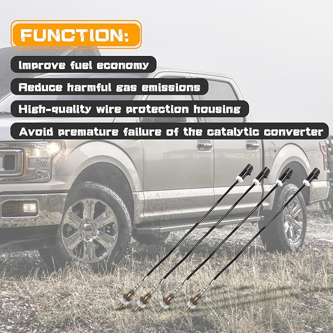 Sensor de Oxígeno Compatible con Ford F150 F250 F350 Ranger Explorer 4 Unidades miniatura 5