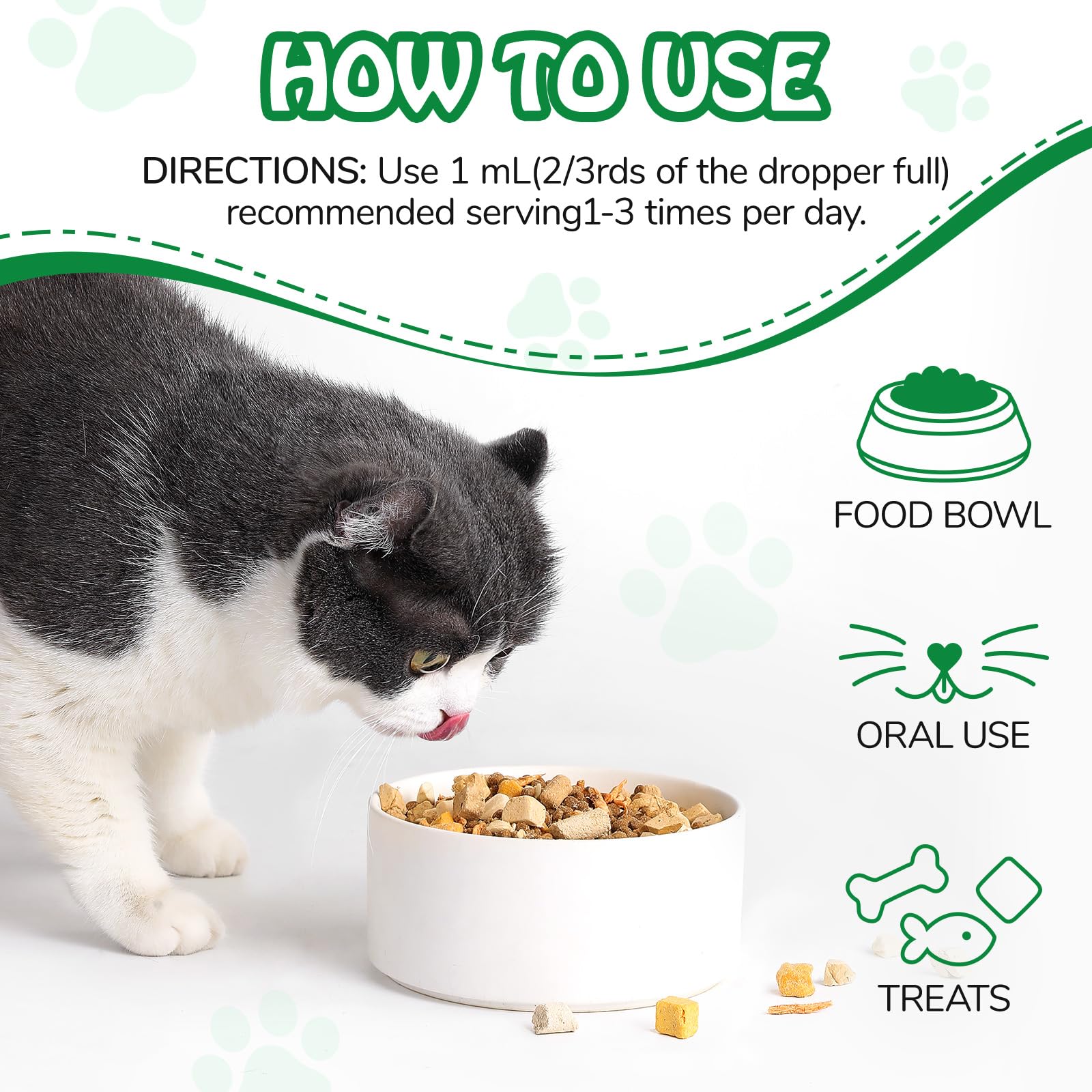 Antibióticos Naturales para Gatos, Antibióticos para Gatos, AntibióTico Natural para Gatos cistitis, Apoyo inmune y Cats Allergy Itch Relief, Health Supplies Cat UTI Antibióticos, 60 ml