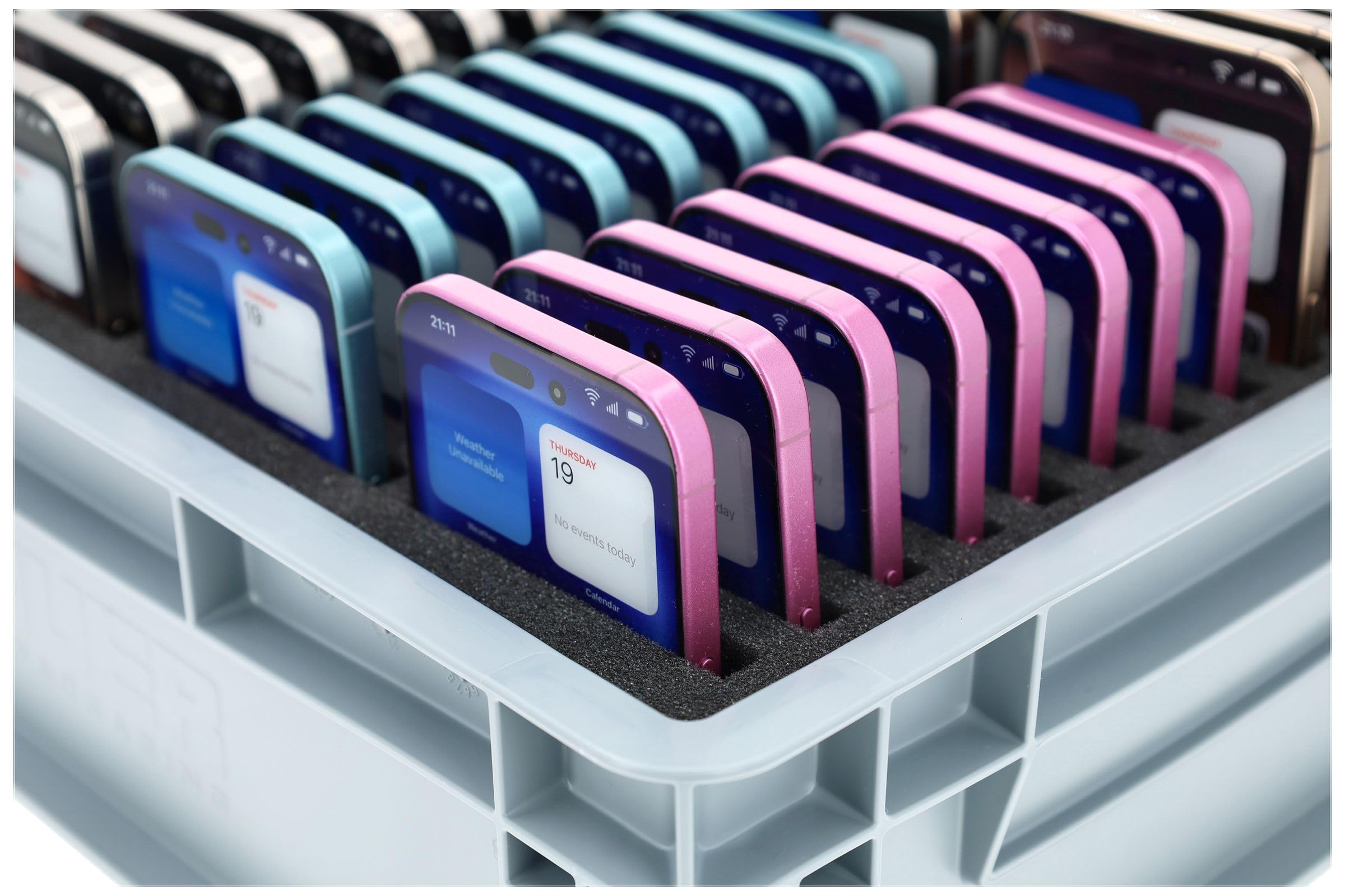 Feldherr Smartphone-Box für 48 Smartphones 40 x 30 x 12 cm