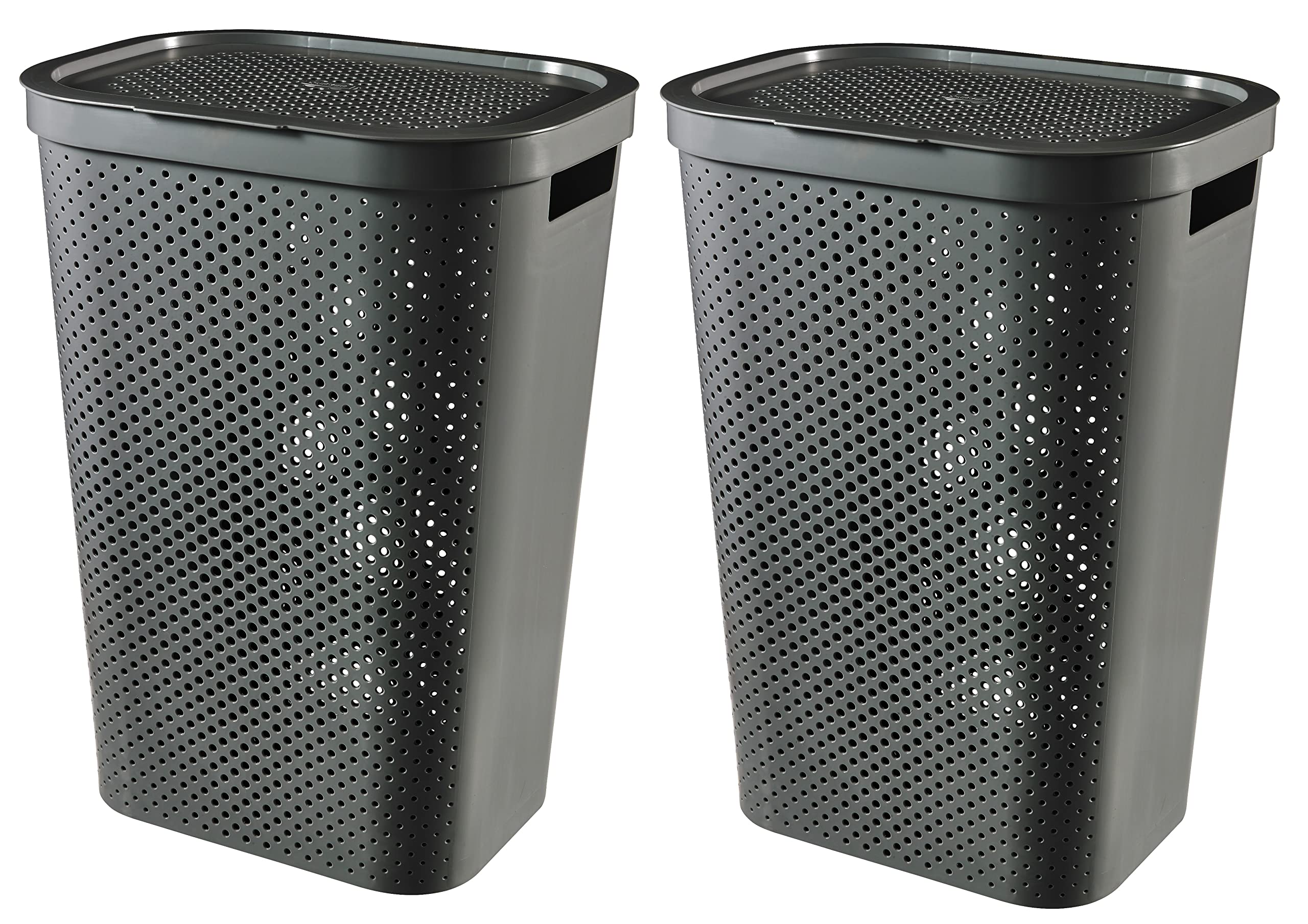 Curver Infinity 60L coș de rufe gri 231008- RO