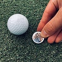 Vista 3 de Bomb Blast Explode - Clip para gorro de golf con marcador magnético