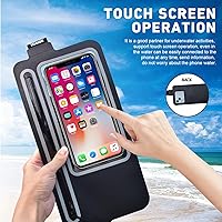 Vista 4 de Riñonera impermeable para mujer, para natación, kayak, hombres, correr, cinturón, canotaje, playa, rafting, viajes, camping, senderismo, cangurera