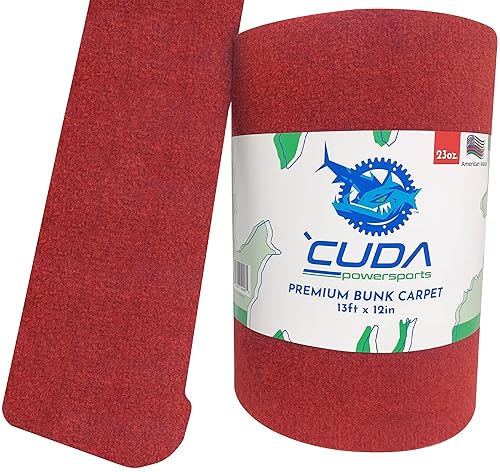 Cuda Boat Trailer Bunk Carpet-Various Sizes with or Without Rustproof