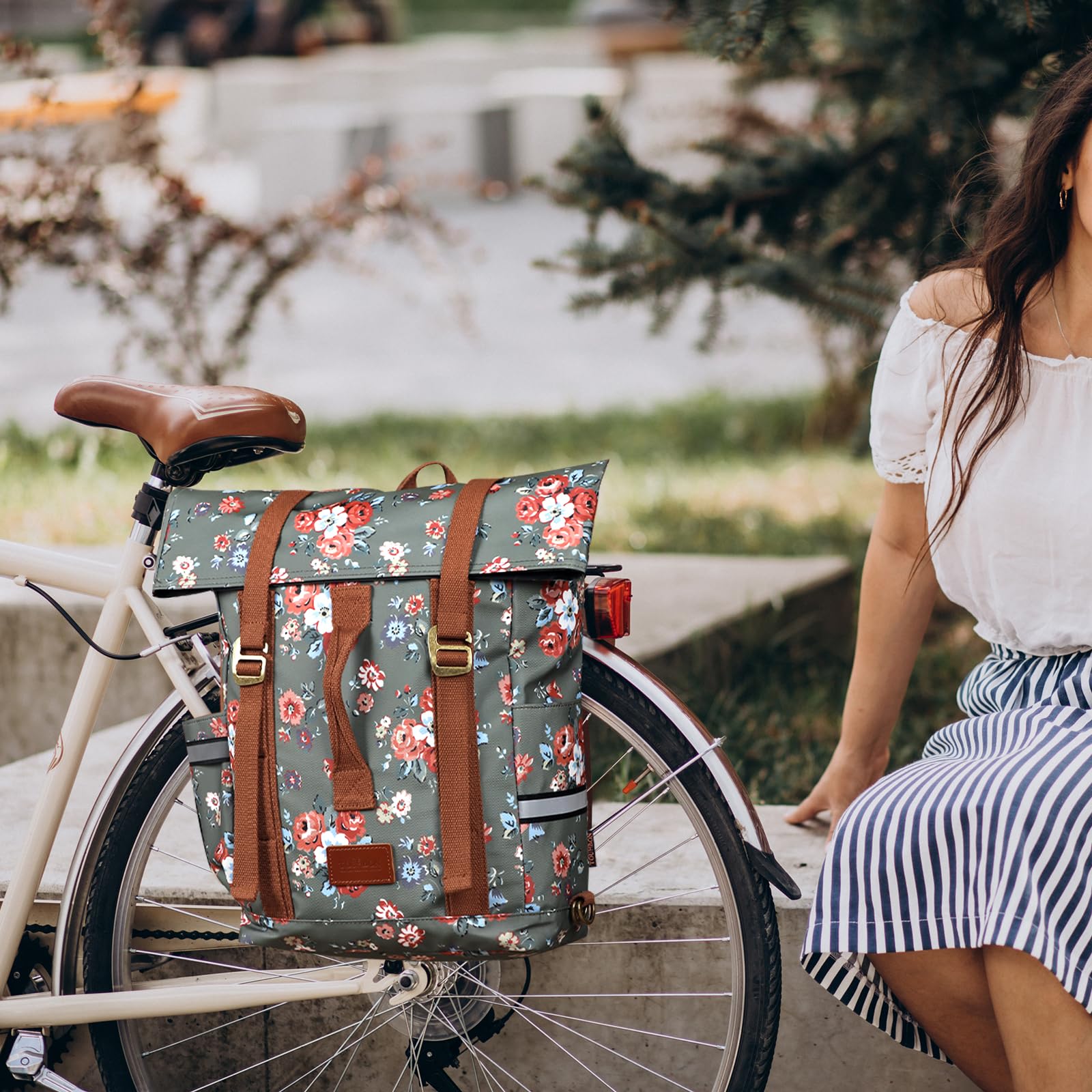 Amazon.co.jp: TOURBON 自転車バッグ リュック バイク リアバッグ