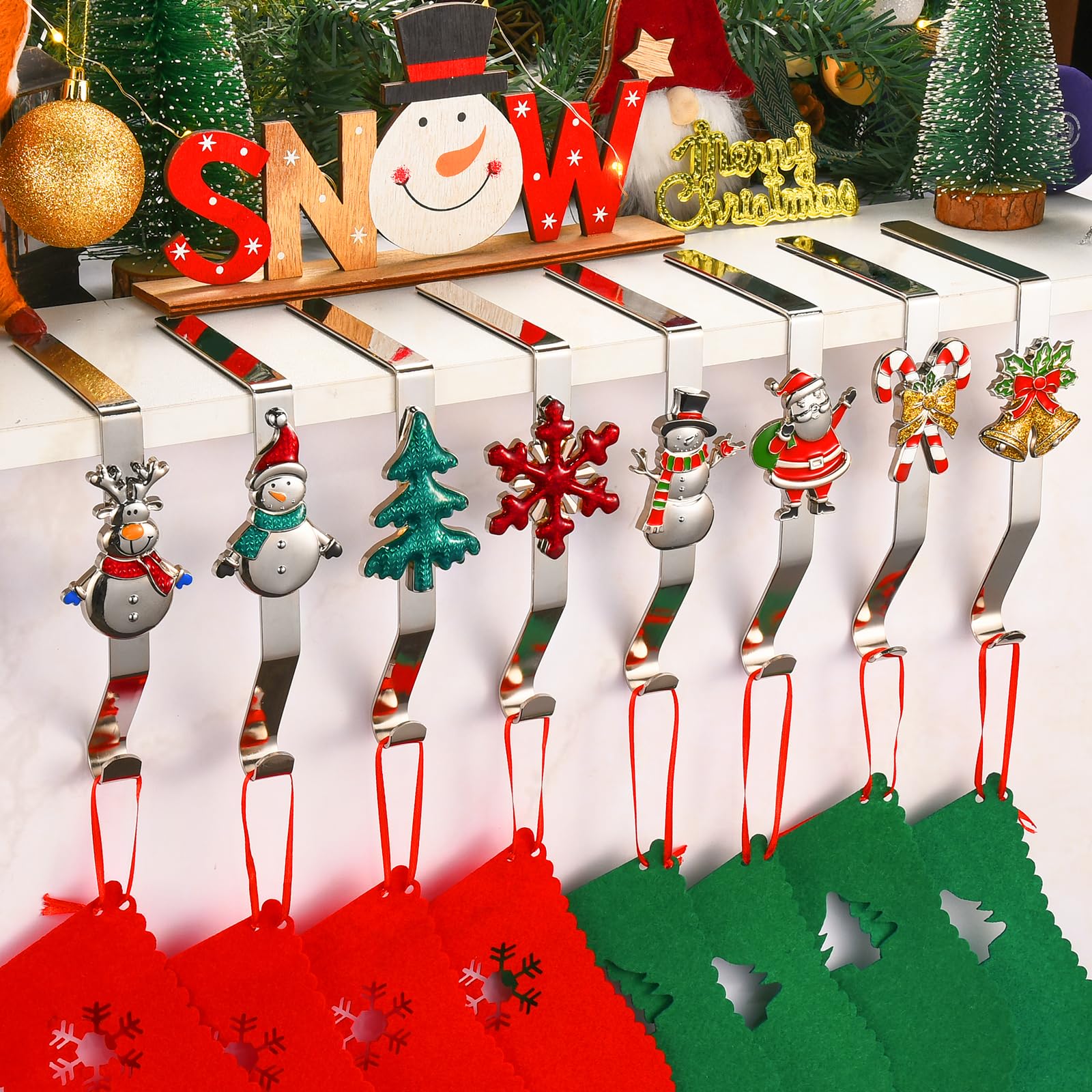 popamaz Christmas Stocking Holders - stockings and holders | Mubboo