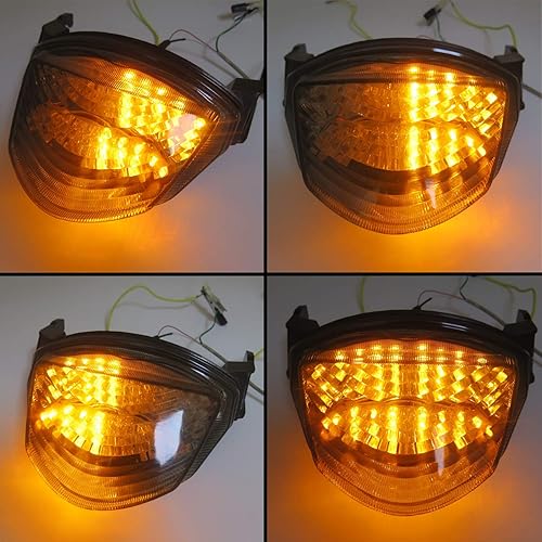 Miniatura 3 de SMT - Luz de freno trasera LED compatible con motocicleta Suzuki GSXR 1000 SMOKE 2005-2006 B00XIRXOB4