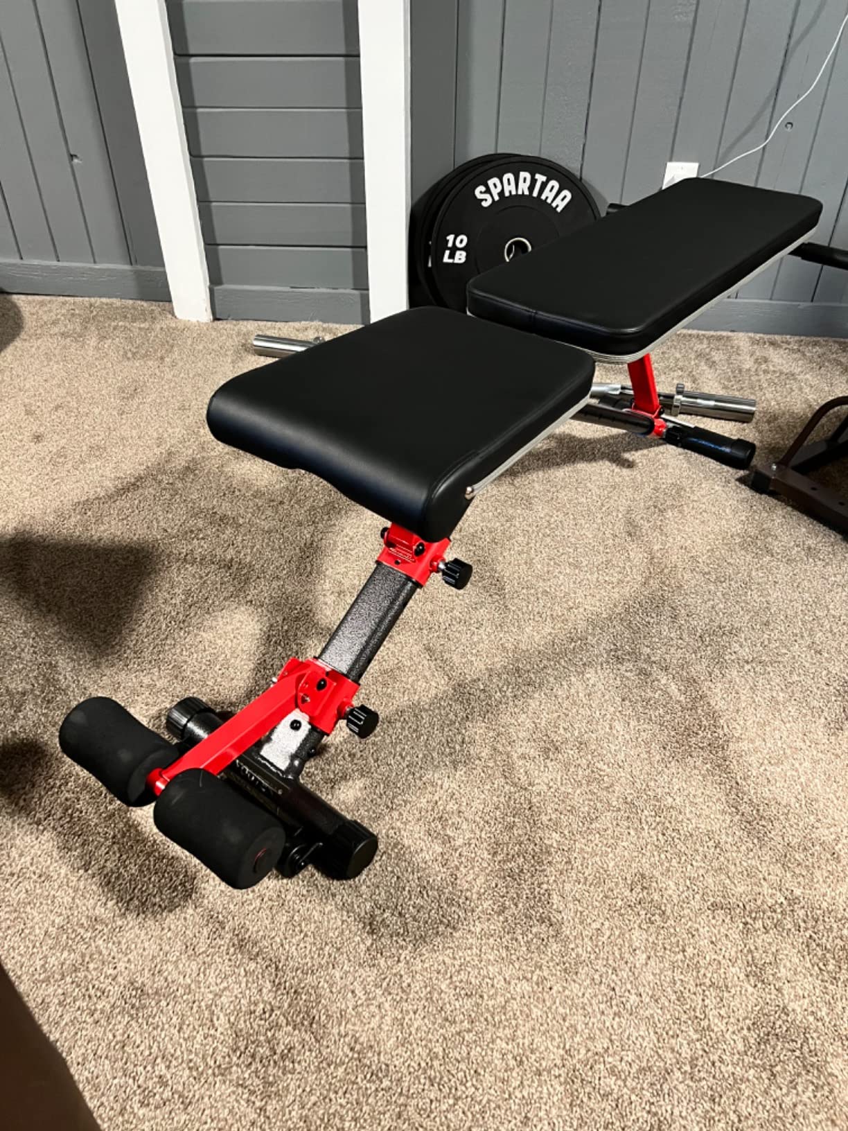 24/mo Finance BARWING 10743 Weight Bench Adjustable Exercise