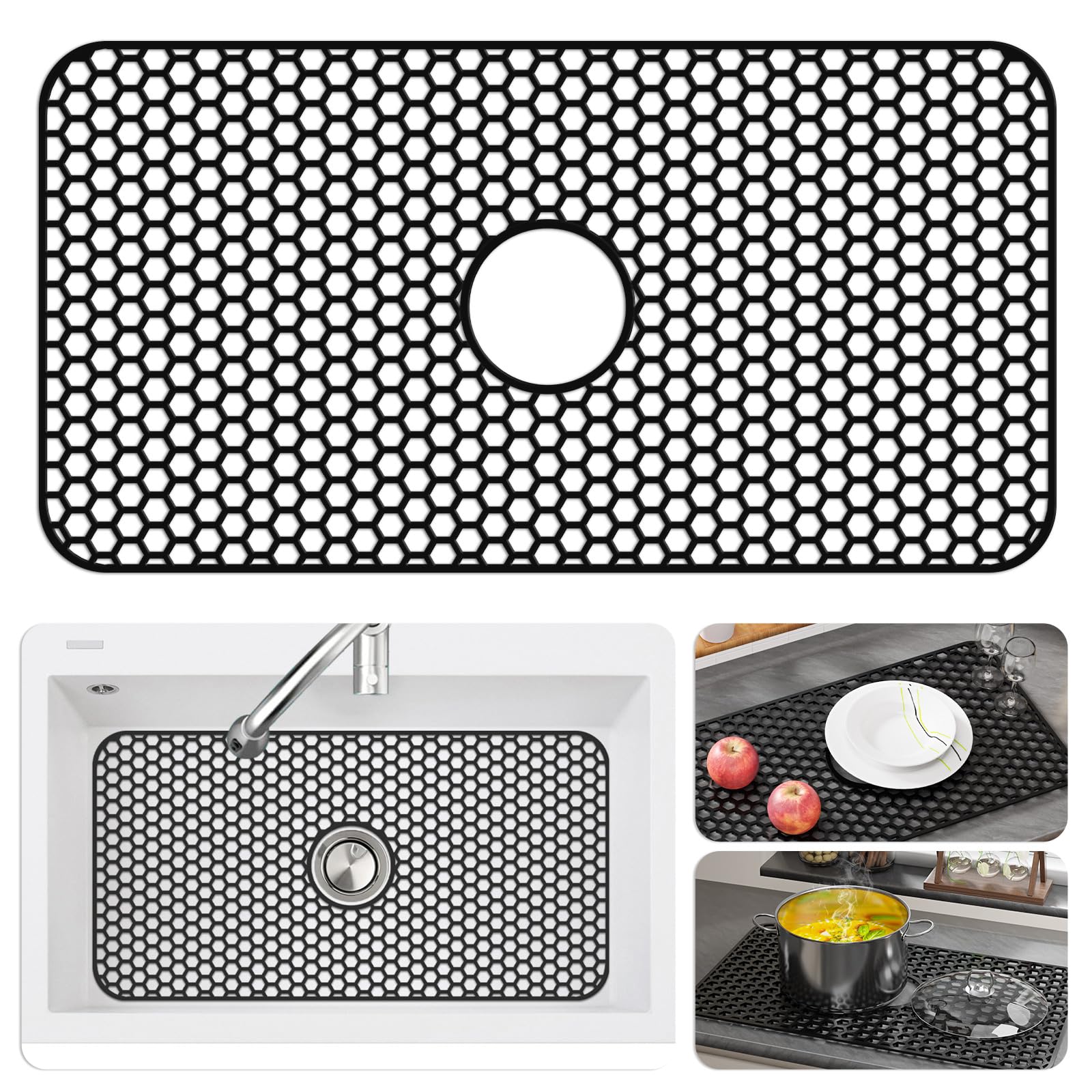 Silicone Sink Protector - Protect Your Kitchen Sink -14