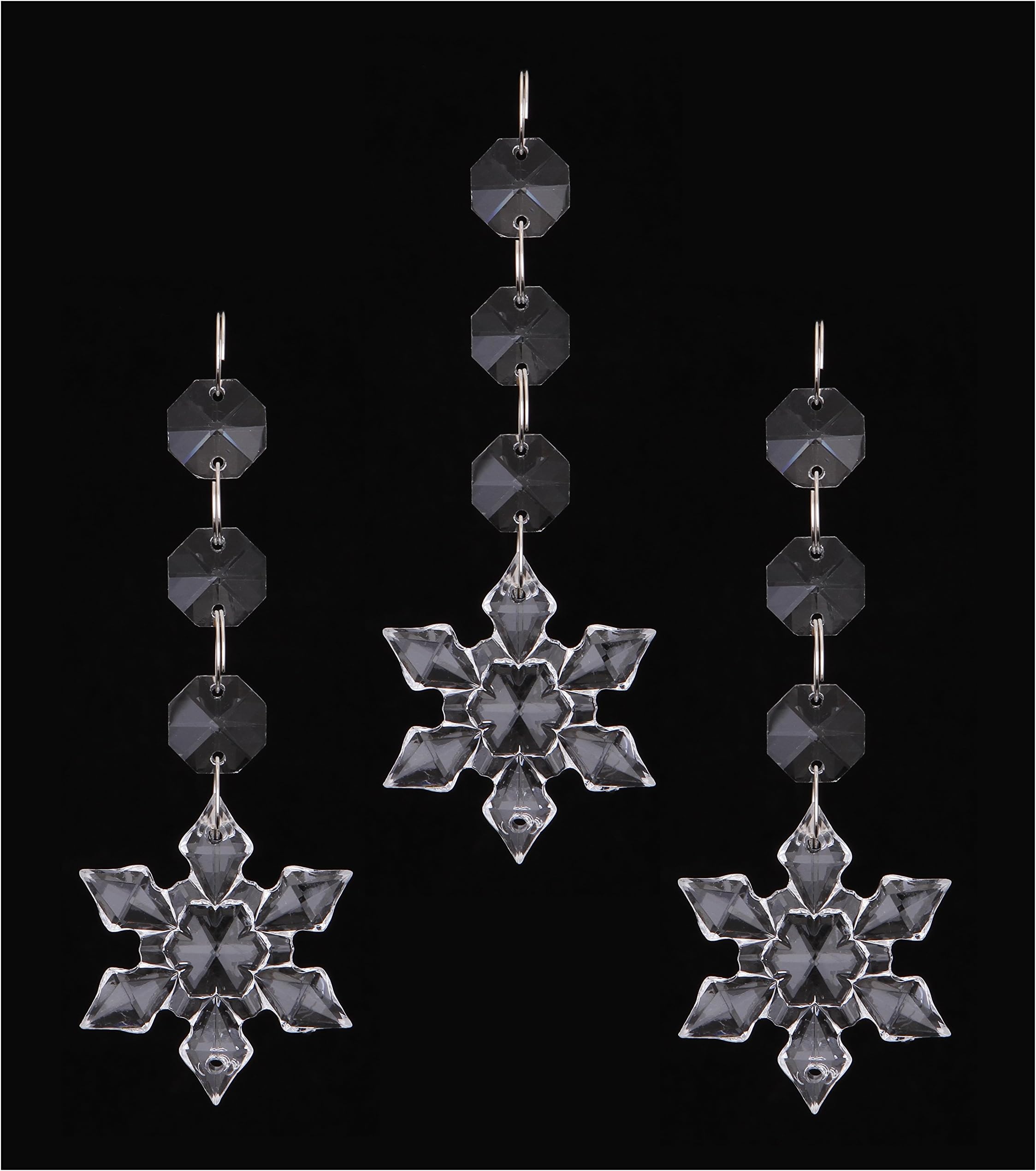 Hot 30PCS Acrylic Crystal Beads Garland Chandelier Hanging Wedding Party Celebration Decor (Style 5)