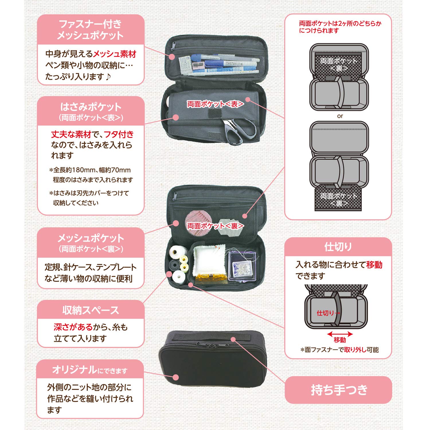 Kawaguchi 13-292 Craft Case, Slim : Amazon.com.au: Home