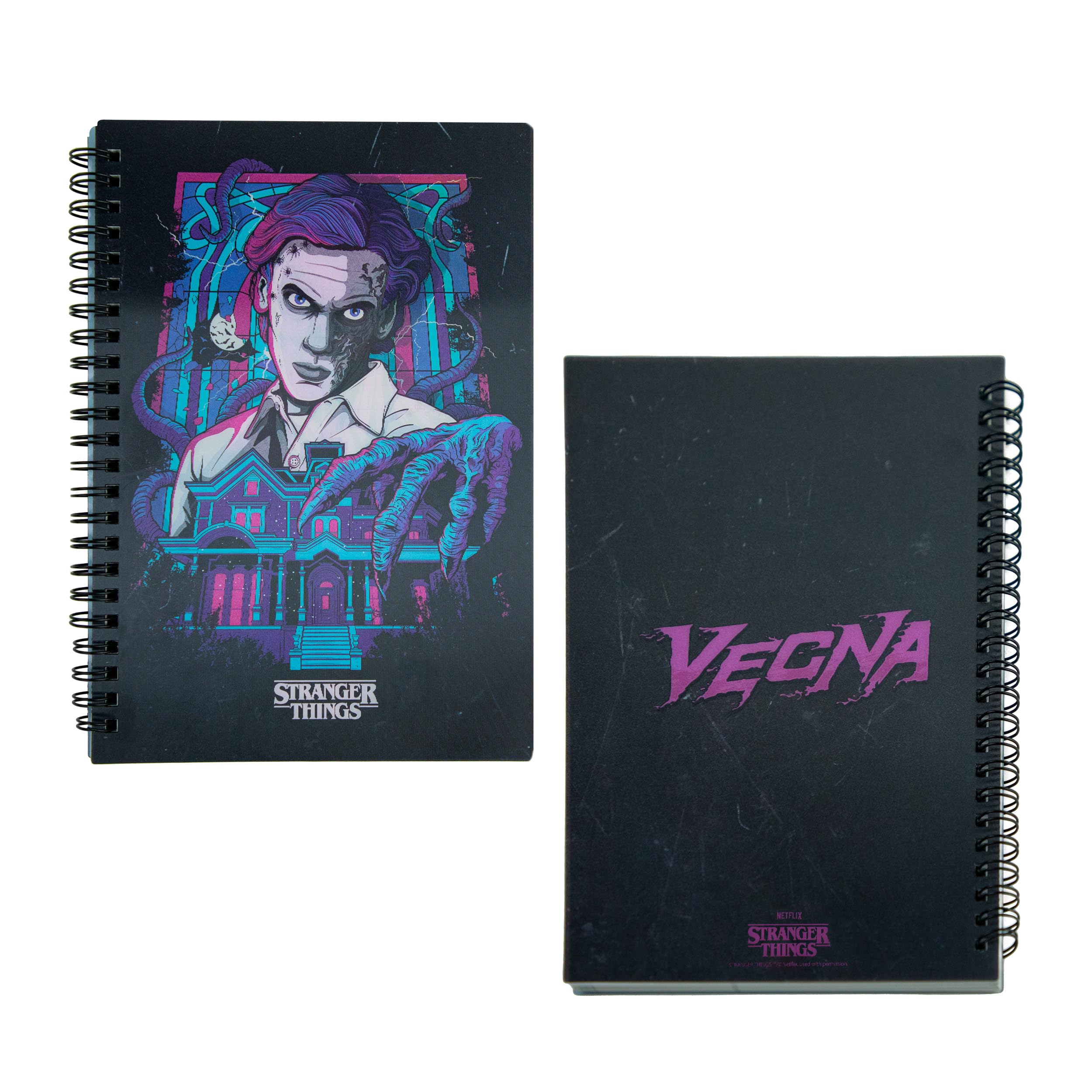 Cinereplicas Stranger Things - Vecna Lenticular Notebook - 14.5 * 21cm 120p - Official License