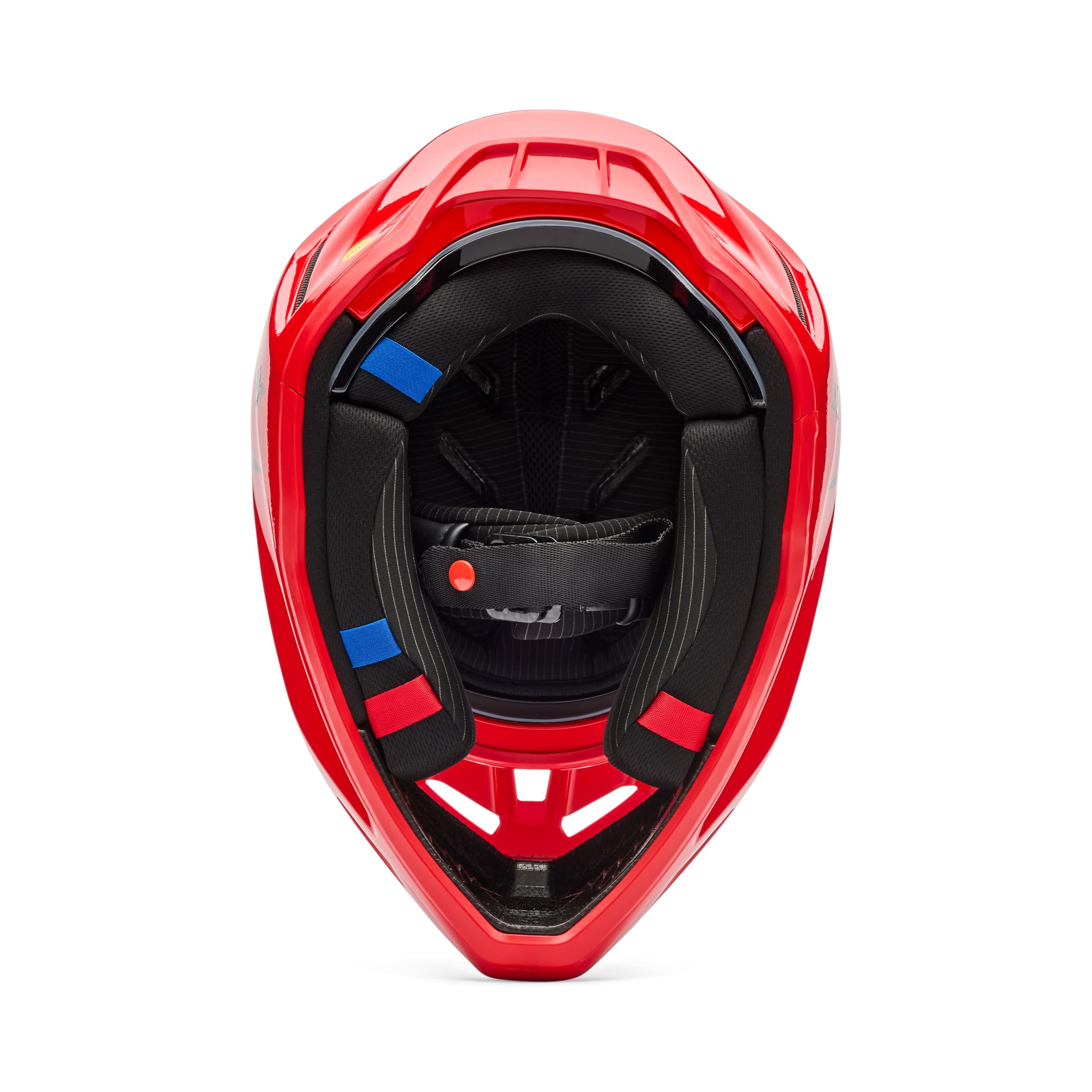 FOX V3 RS Fracture Carbon Kask motocrossowy, czerwony, M (57/58)