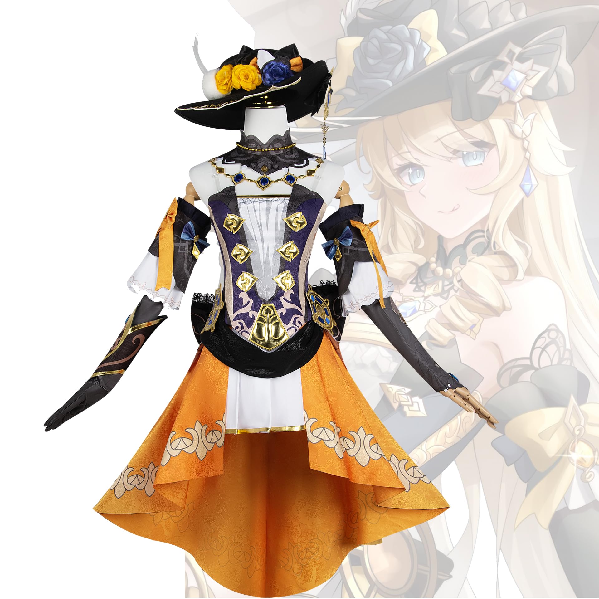 Amazon | [EESHHA] コスプレ衣装 原神 （げんしん） 【 ナヴィア 