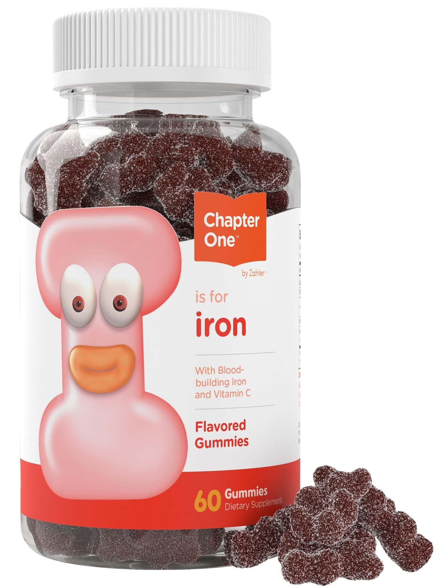 Zahler Iron Gummies with Vitamin C - for Women