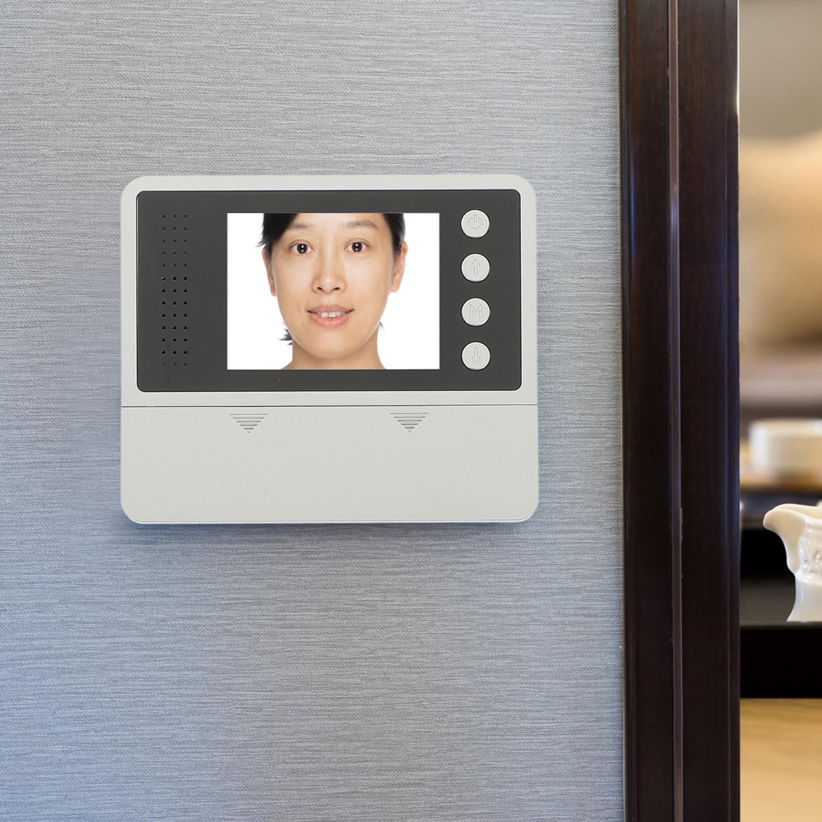 Mirilla Digital para Puerta Pantalla Lcd de 2,8 Pulgadas, Lente Gran Angular de 120 Grados y Visión Nocturna 4 Leds Ir para Seguridad Hogar