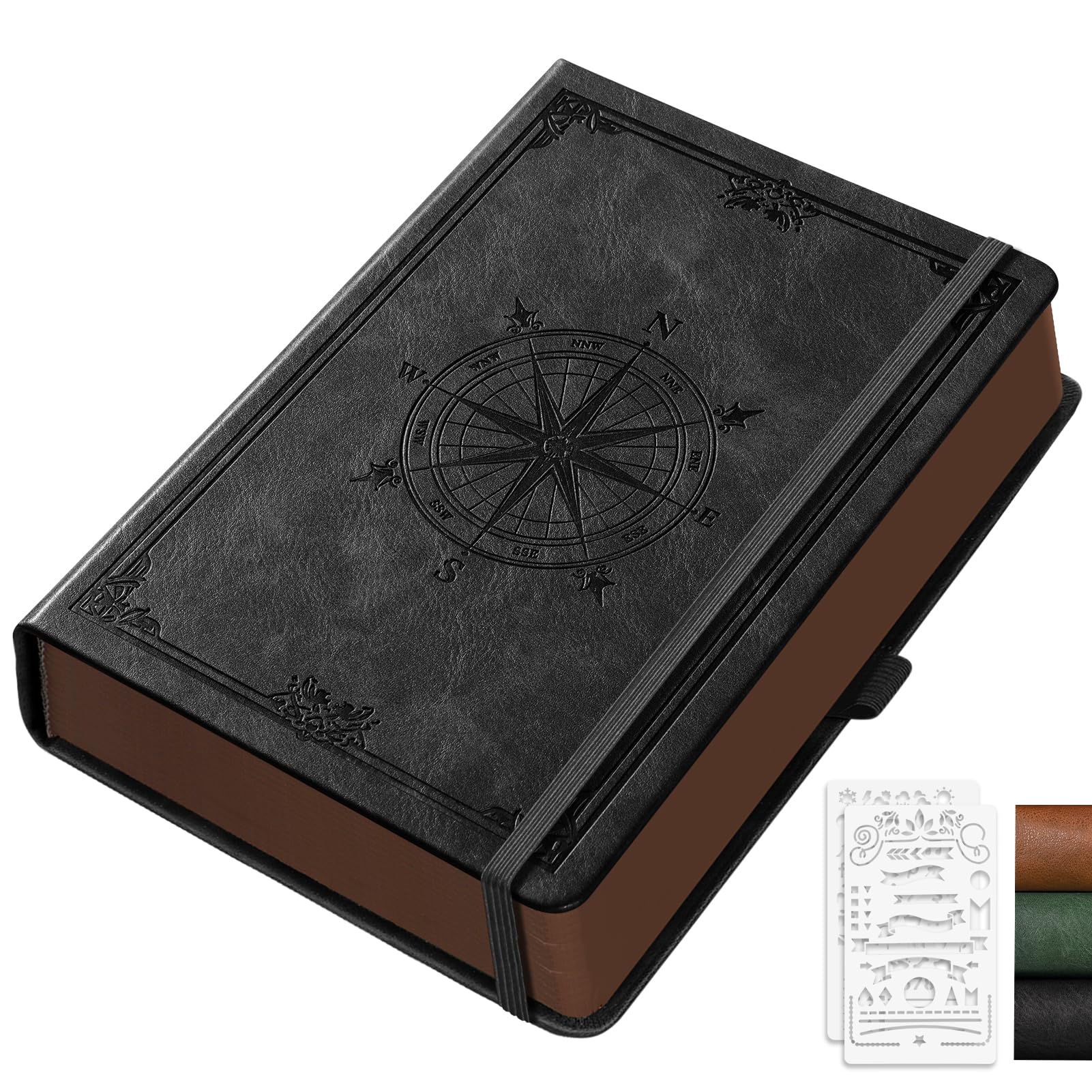 AUTEMPO A5 Blank Journal Notebook, 320 Pages Hardcover Thick Note book with 100 GSM Paper, for Men & Women