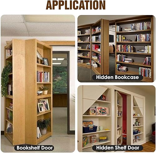 Miniatura 6 de Bisagras de pivote ocultas, bisagras de puerta ocultas, accesorios de hardware de bisagra ocultos, accesorios de captura de bolas para puertas de