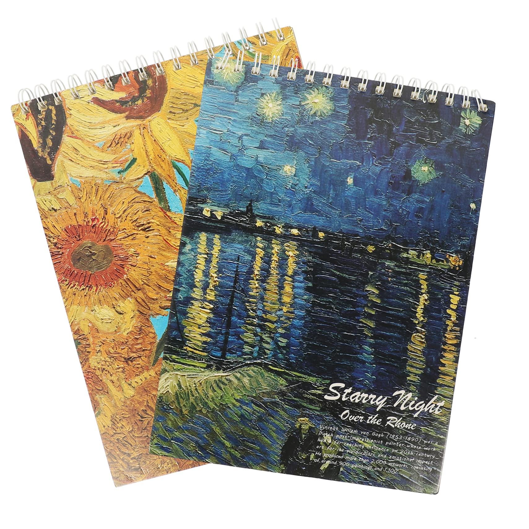 STOBOK 2pezzi Libri Da Disegno Per Blocchi Da Schizzo Leggeri e Portatili Per Arte e Pittura All Aperto Copertina Decorativa e Design Elegante Per Disegnatori e Studenti