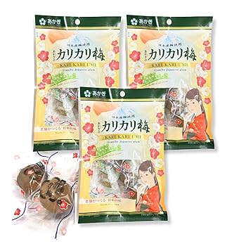カリカリ梅　様　　専用出品 Amazon | 赤城フーズ あかぎのカリカリ梅 3袋 セット 〔 国産梅