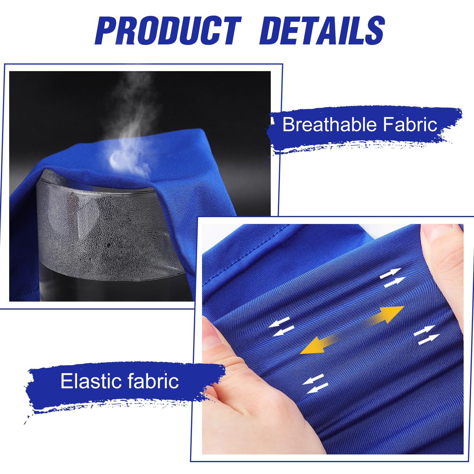 Geyoga 12 paia di maniche a compressione per braccia, per giovani, calcio, baseball, pallavolo, pallacanestro, atletica, protezione del braccio