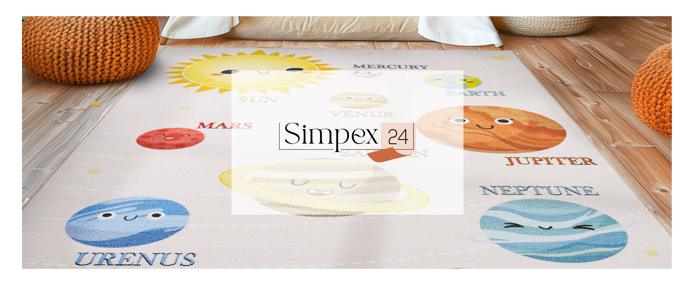 Premium grote koraalfluwelen babyspeelmat 170 x 120 x 2,5 cm - tapijt met hoge dichtheid van traagschuim - stijlvolle speelmat voor vloer met antislip achterkant om te kruipen, zacht spelen en