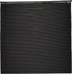 Persiana Horizontal PVC Evolux 140x130 cm Preta