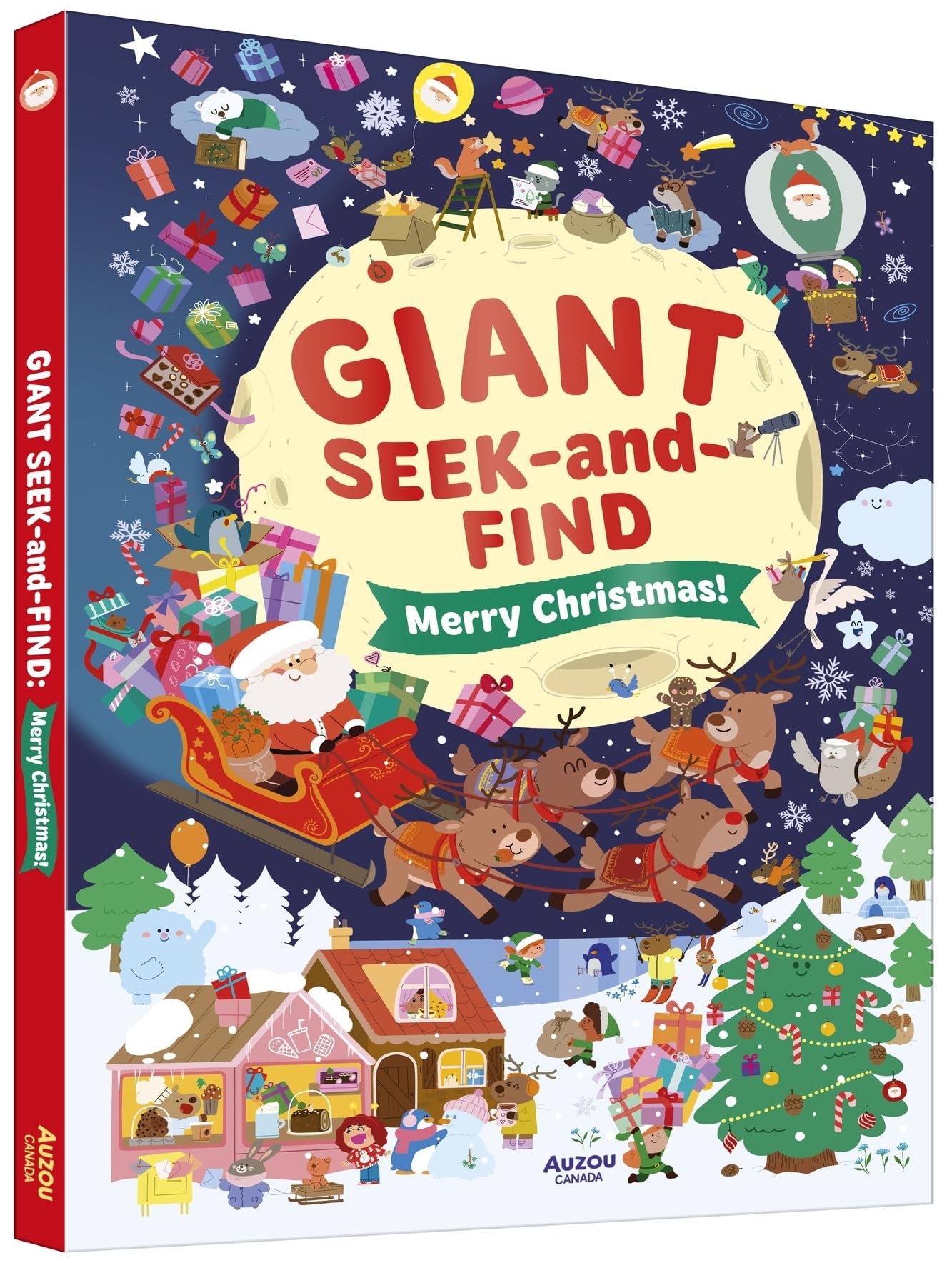 Giant Seek-and-Find: Merry Christmas!: Julie Mercier