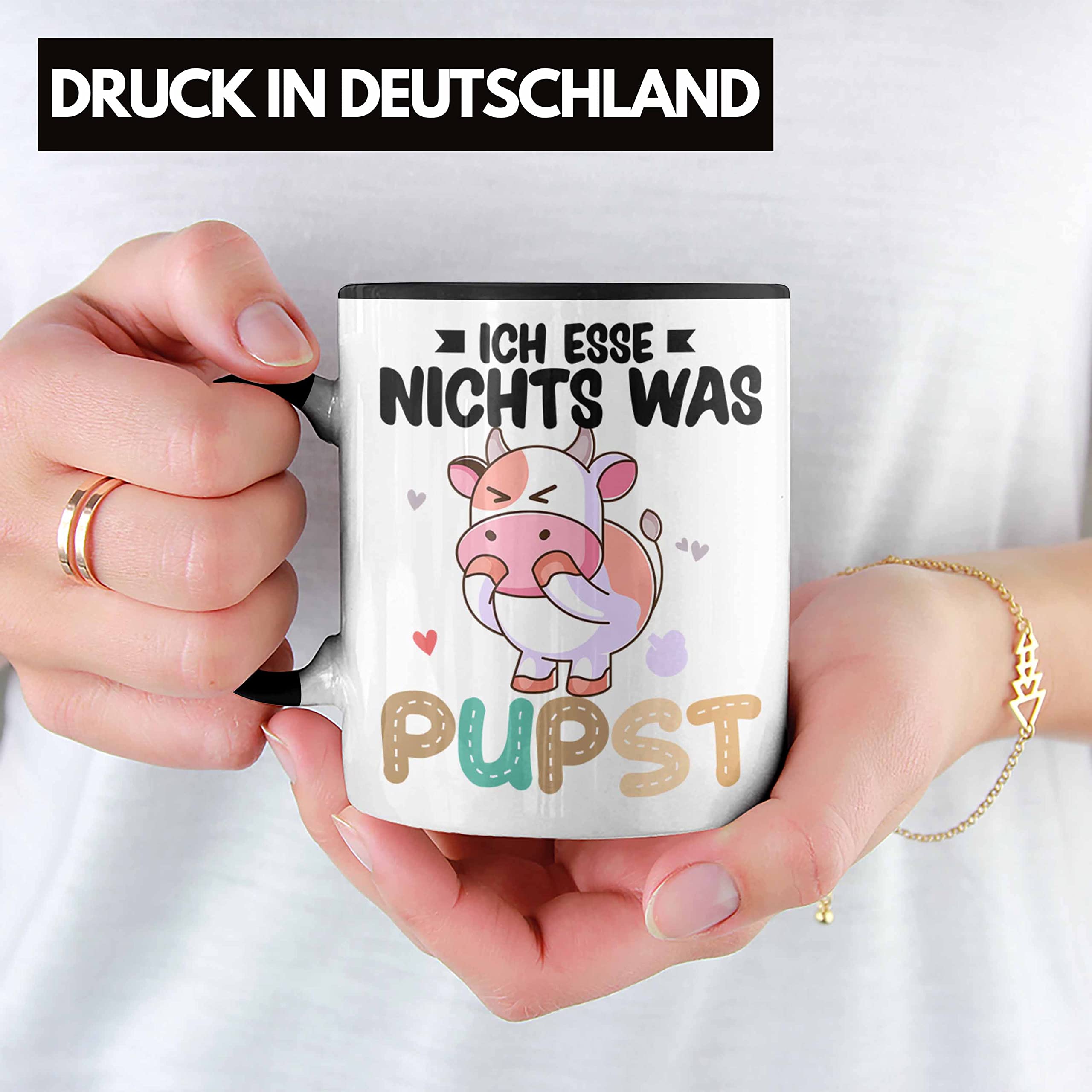 Vegane Tasse Mit Lustigem Spruch – Beidseitig Bedruckt, Spülmaschinenfest, Geschenkidee