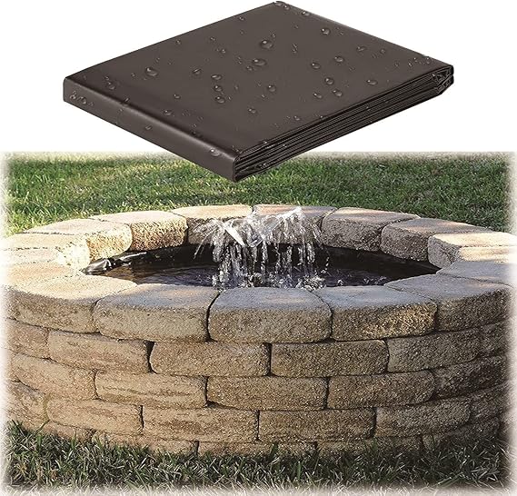 Image KEIOMI Durable HDEP Pond Liner Safe Fish Pond Skin Heavy Duty Fish Pond Liners Garden Bed Liners Pool Membrane Film for Koi Pond, PVC Soft Pond Skins For Outdoor Ponds 1m x 3m 2m x 5m 4m x 7m Image KEIOMI Durable HDEP Pond Liner Safe Fish Pond Skin Heavy Duty Fish Pond Liners Garden Bed Liners Pool Membrane Film for Koi Pond, PVC Soft Pond Skins For Outdoor Ponds 1m x 3m 2m x 5m 4m x 7m