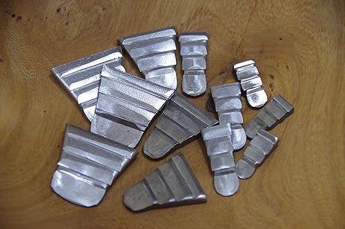 Wisemen Trading Cuña de mango de acero para hacha, hachas, mazorcas u otras herramientas (Mix)