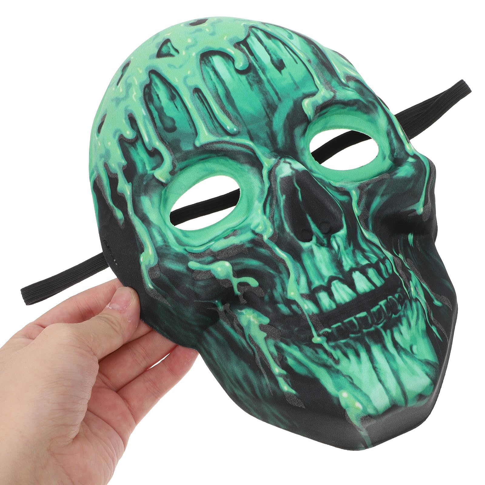 Healvian 5 Piezas Máscara de Calavera Luminosa de Esqueleto para Adultos,