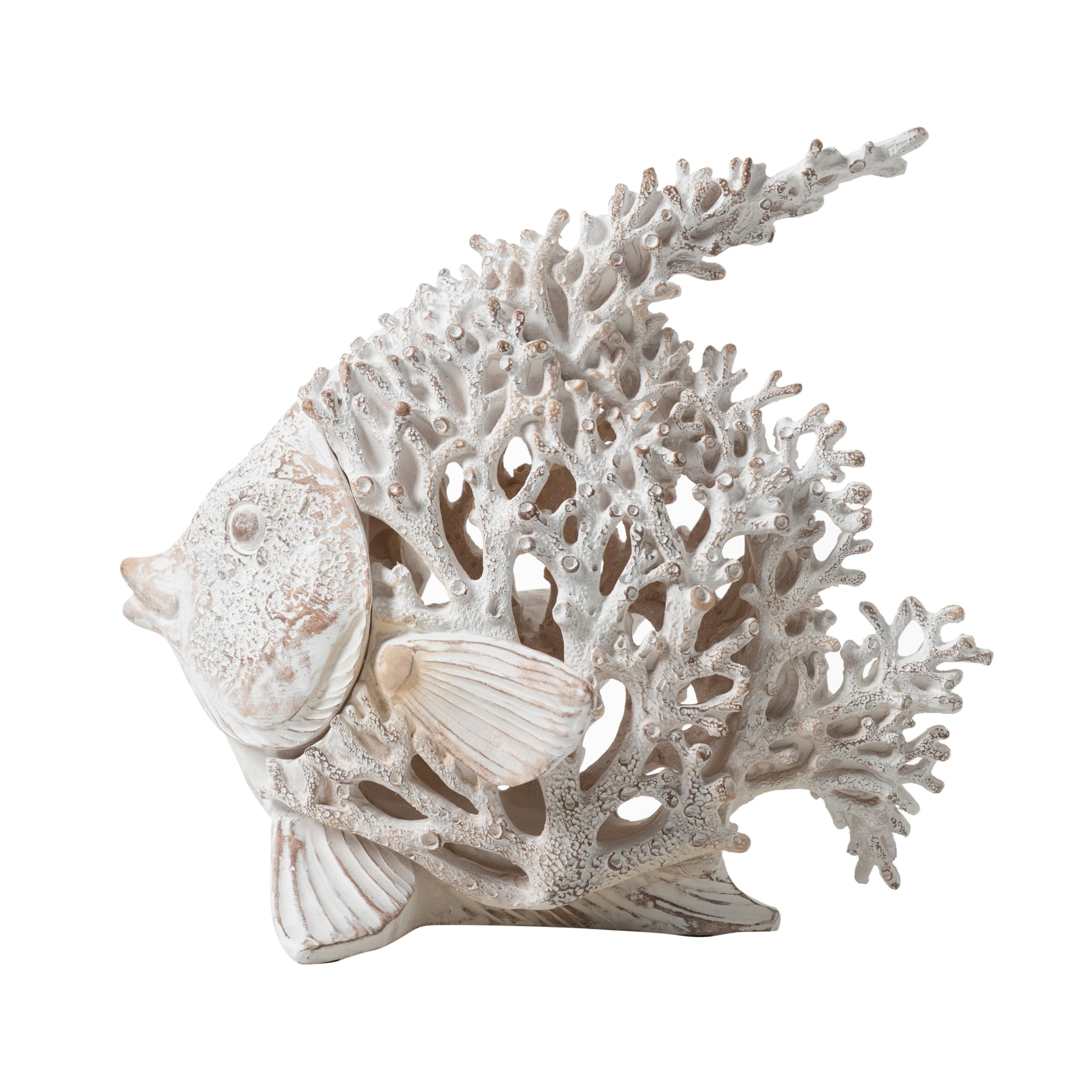 Pesce Beyaz Biblo 28X16X25cm