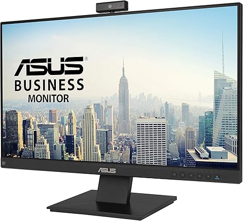 Miniatura 10 de ASUS BE24EQK - Monitor de negocios de 23.8 pulgadas con IPS Full HD 1080P, cuidado de los ojos, DisplayPort HDMI, sin marco, cámara web ajustable de