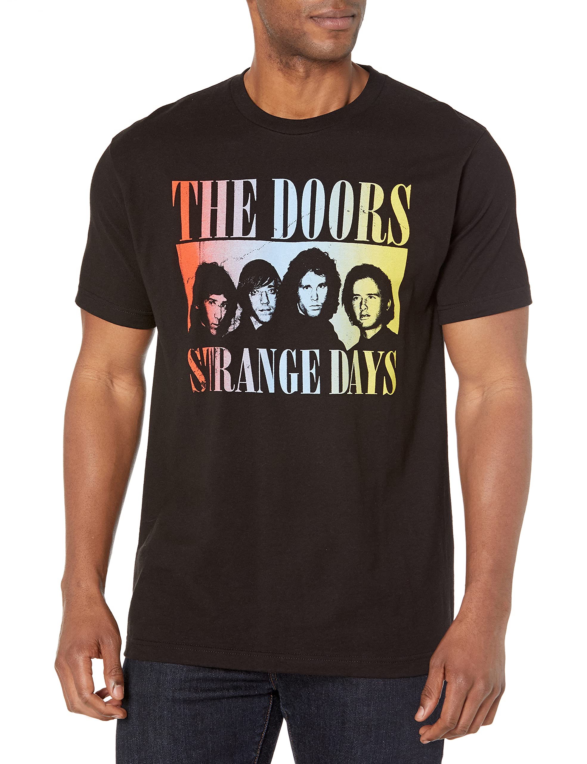 The Doors Unisex-Adult Standard Strange Days T-Shirt
