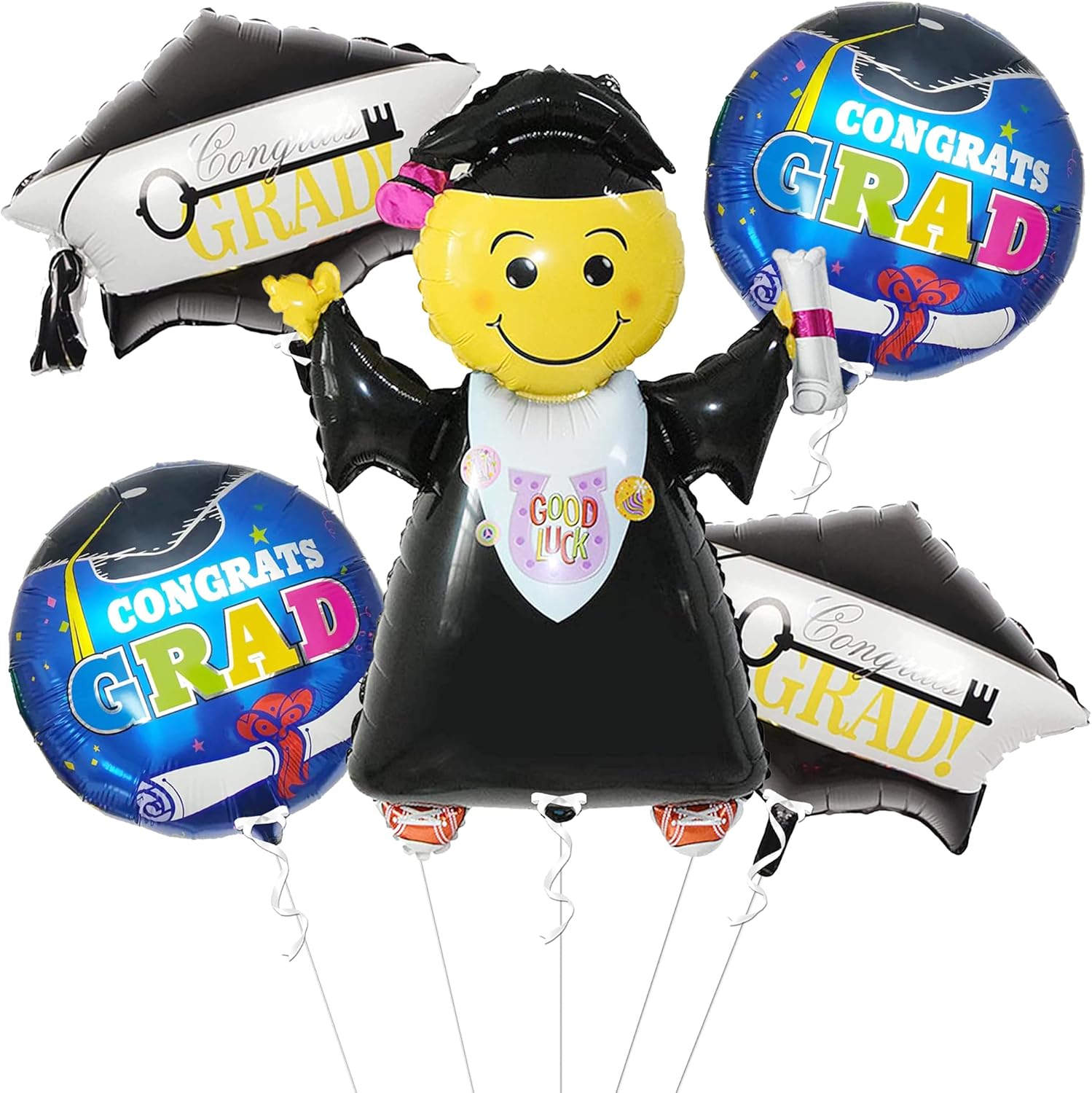 Amazon.com: KatchOn, Jumping Kindergarten Graduation Balloons - Large ...